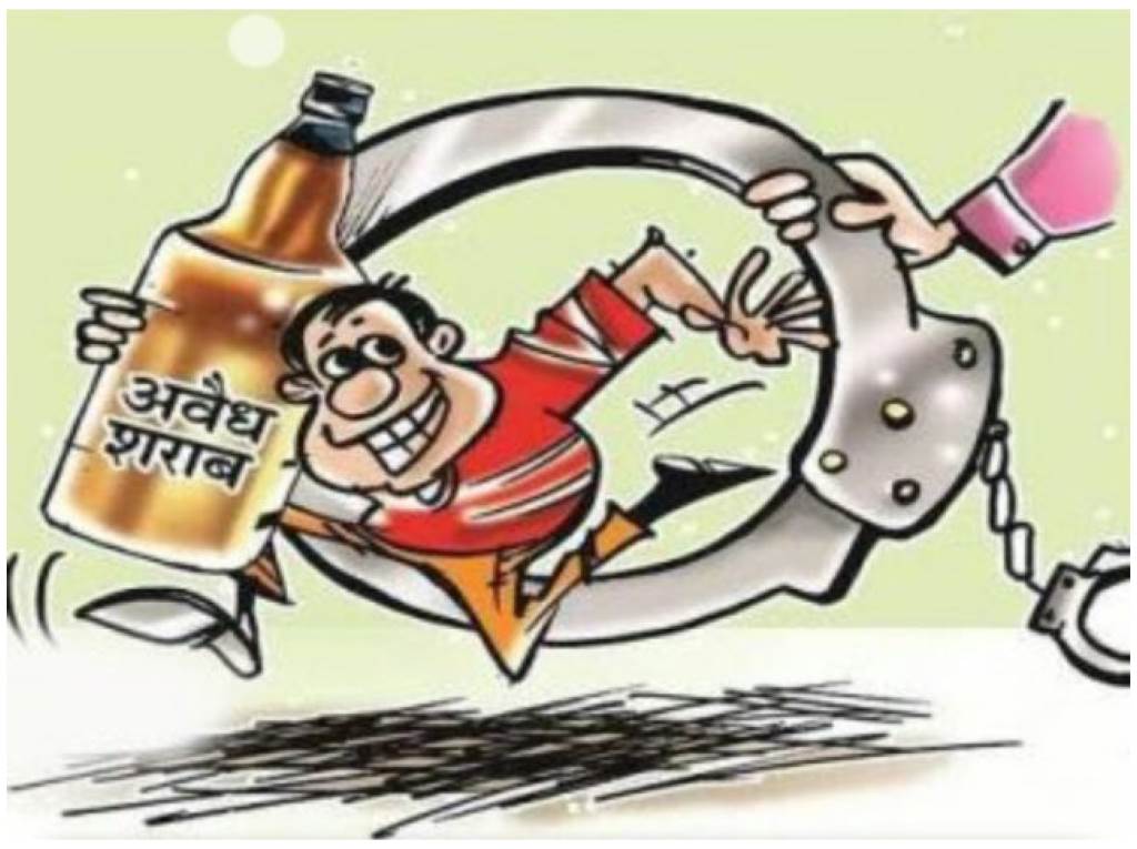 Accused arrested for illegal liquor manufacturing 160 liters of liquor recovered